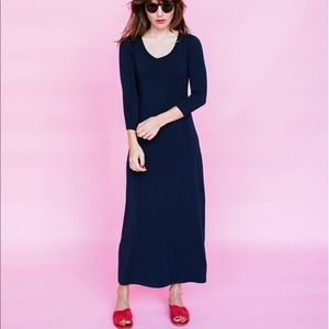 Sonnet James Navy Blue Marni Dress